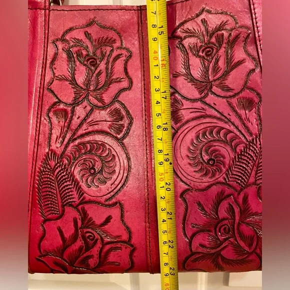 Authentic leather pink purse - Picture 14 of 15